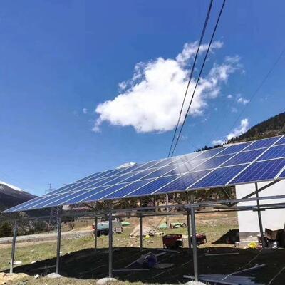 Off-Grid Solar Power Monopole Tower with Integrated Battery Storage Rack and Industrial-Grade Hybrid Energy Mounts for Remote Area 5g Site