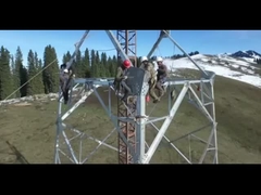 Tour en acier angulaire à 4 pieds